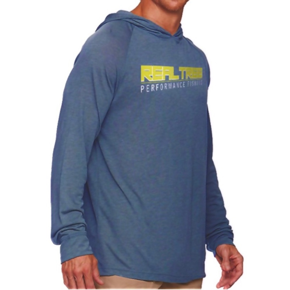 NEW Realtree Men’s Fishing Barb Pro Series SPF 30+ Performance Hoodie